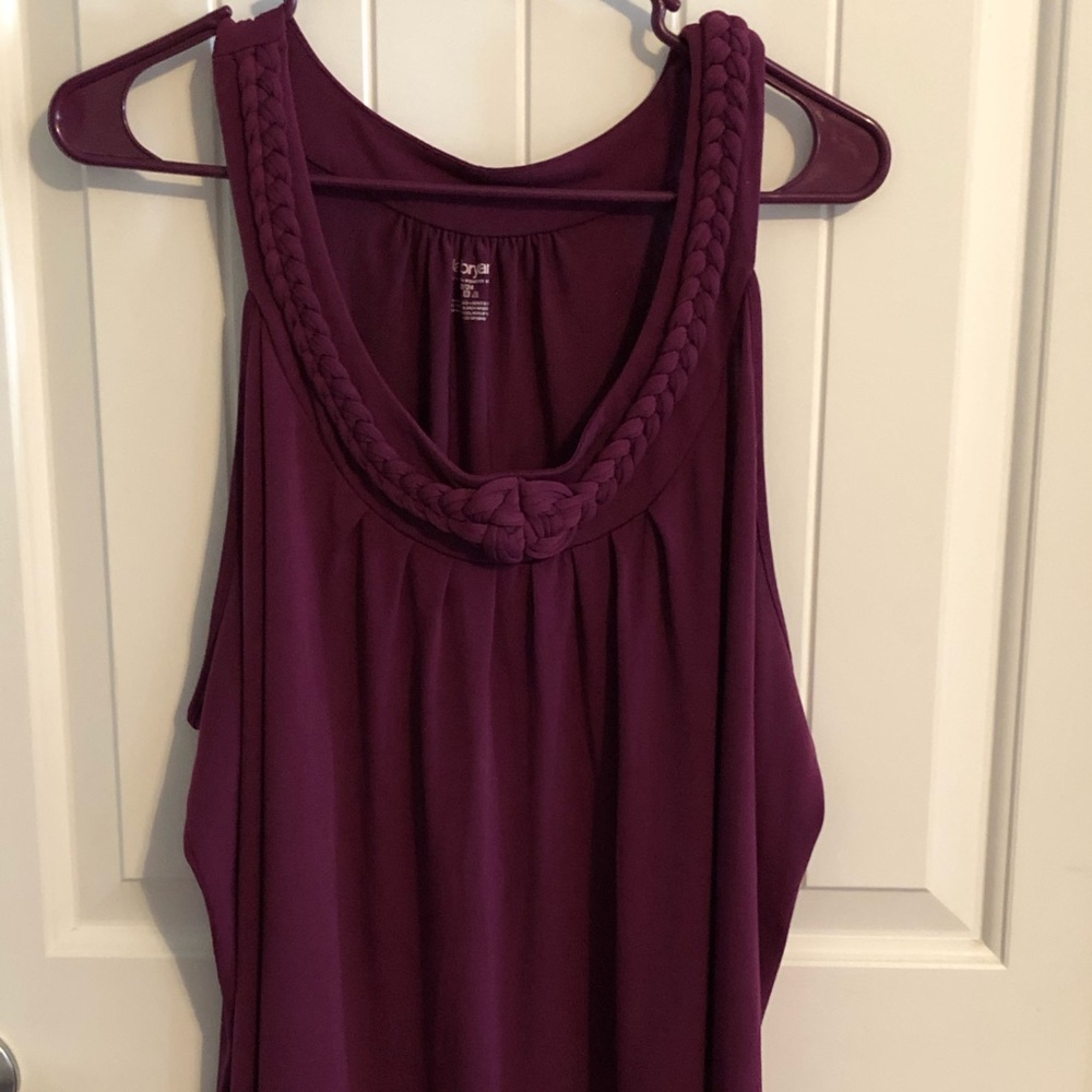 Lane Bryant braided tank